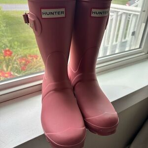 Hunter Blush Waterproof Boots